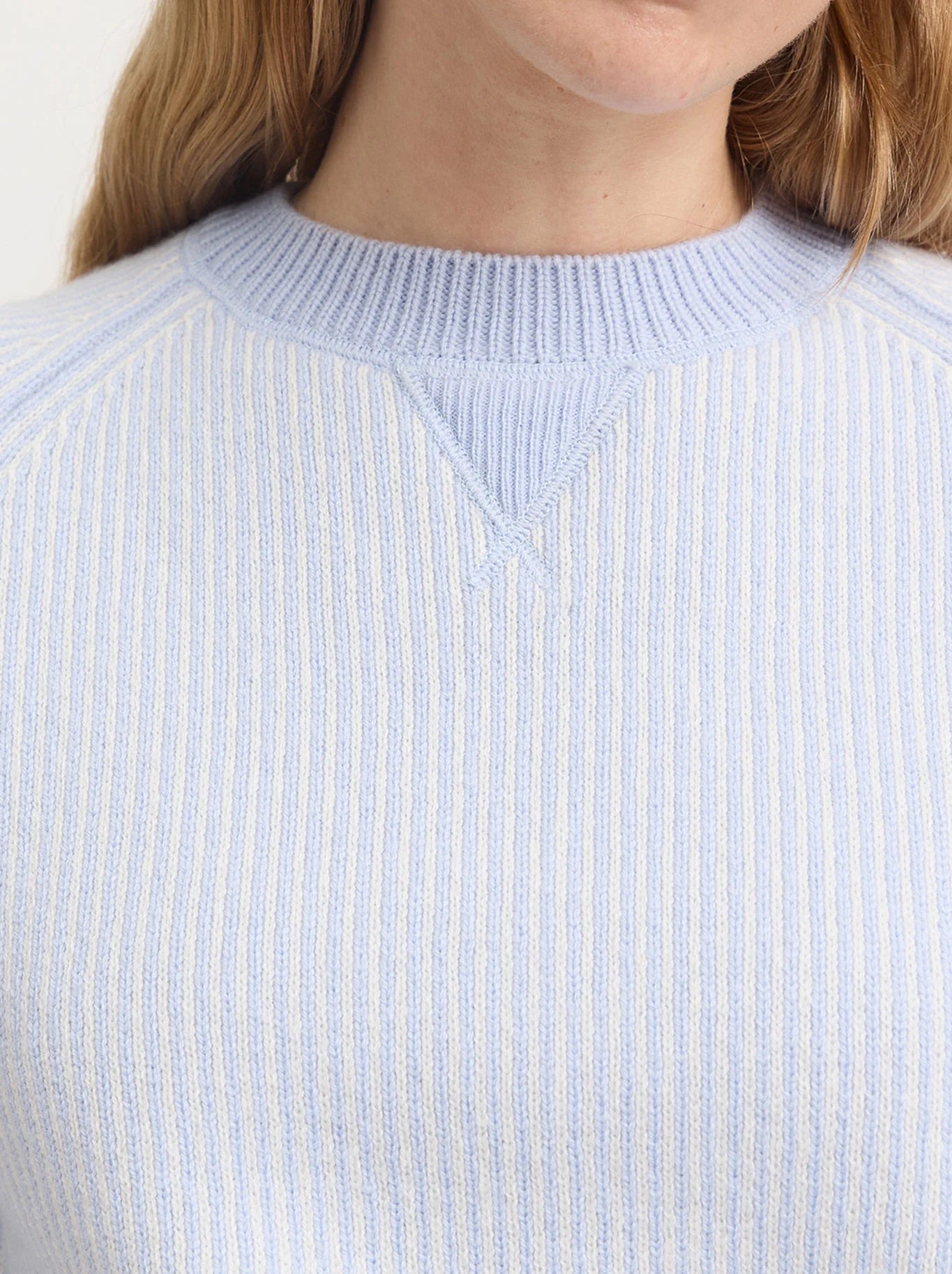 TRLE- Stripe Crew Neck Sweater
