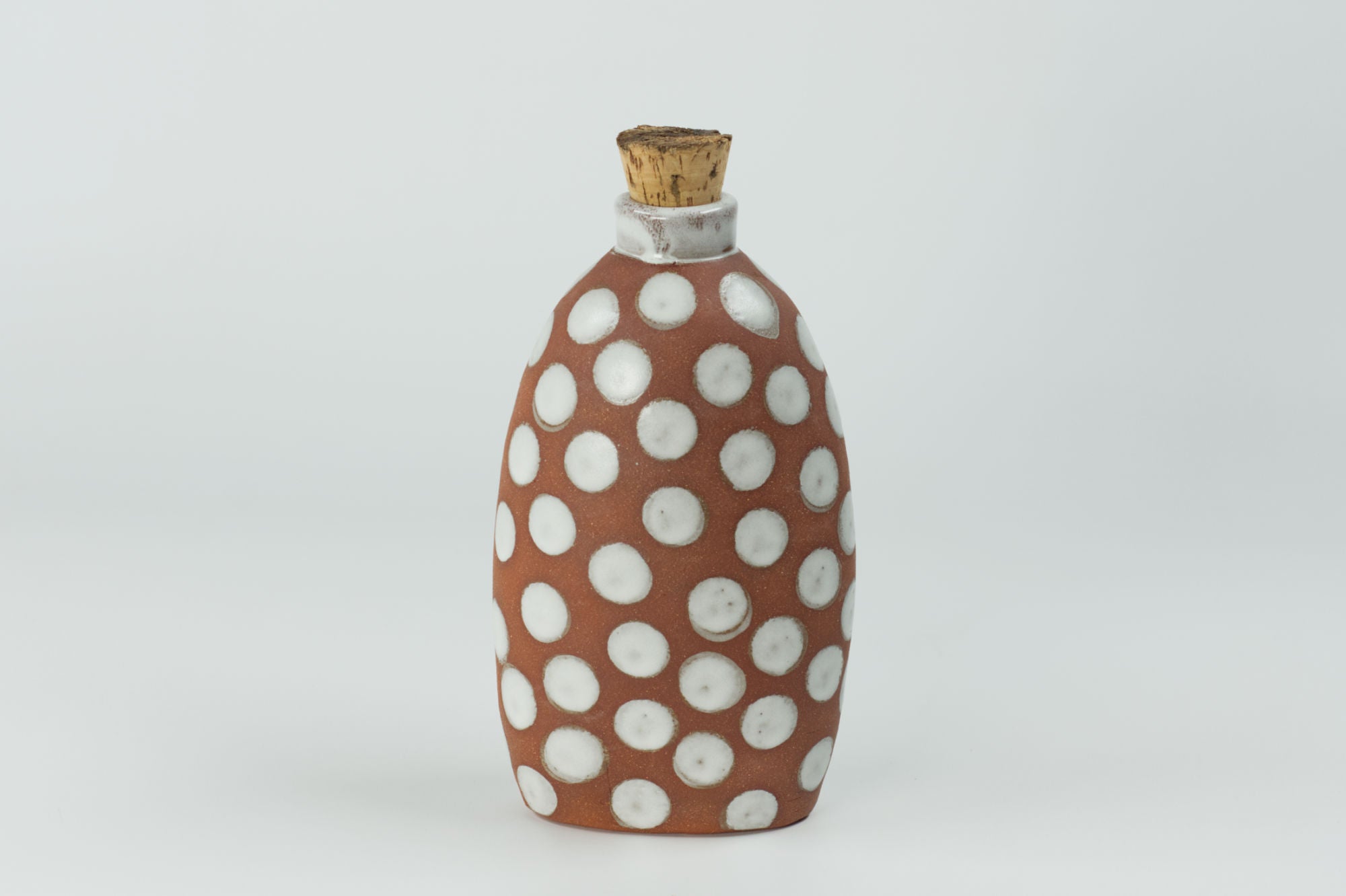 MMH Spotted Ceramic Flask