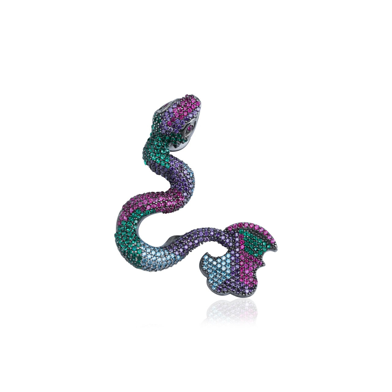 Power of Love Rainbow Mythological Shahmaran Pin