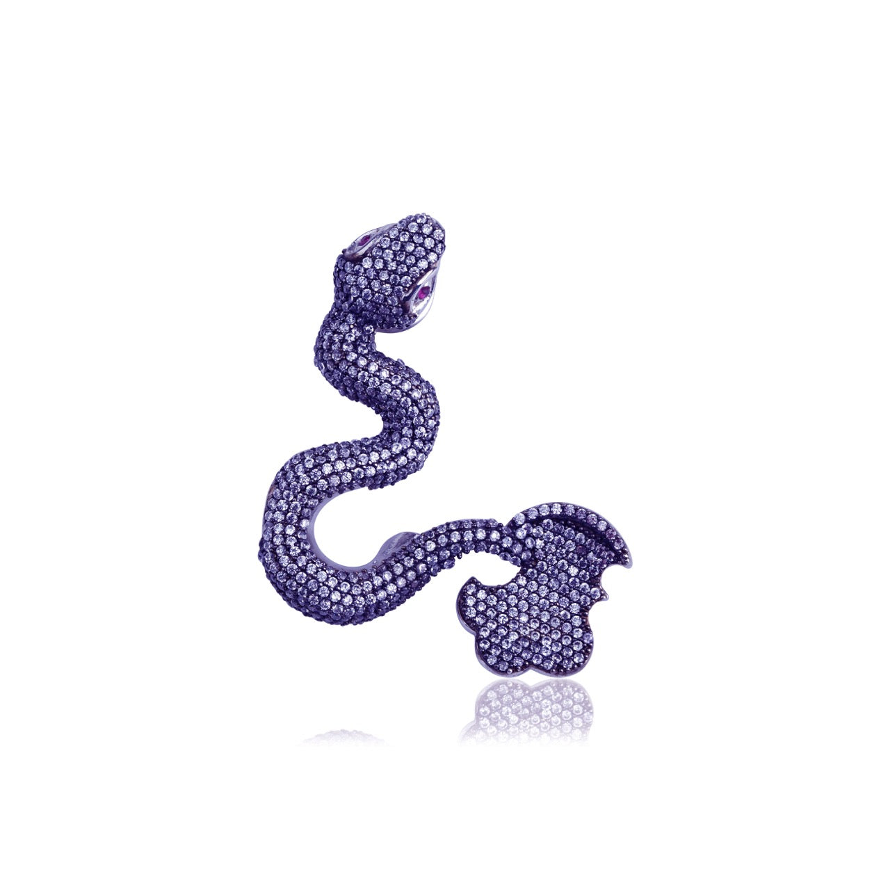 Power of Love Ametist Mythological Shahmaran Necklace