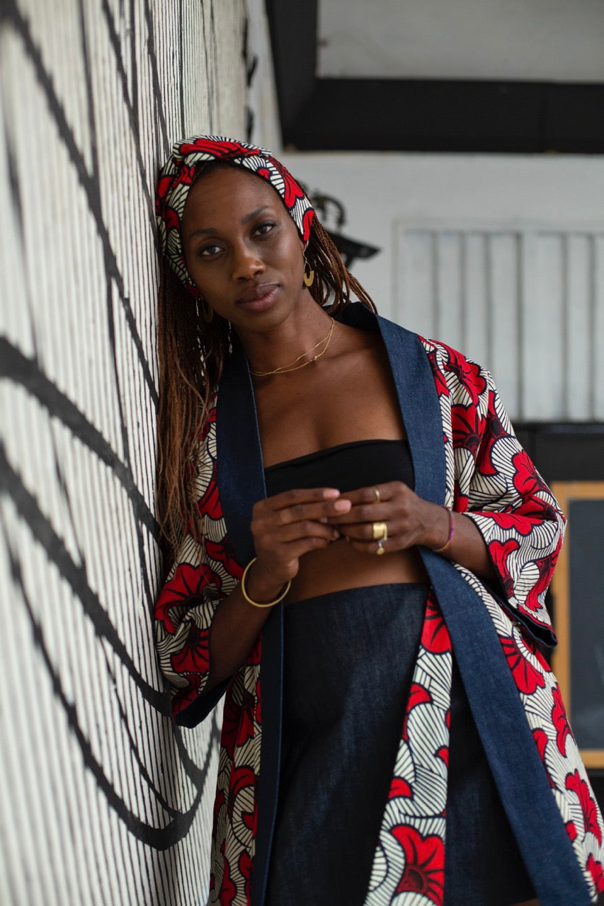 Coloriage - Reversible Kimono Jacket