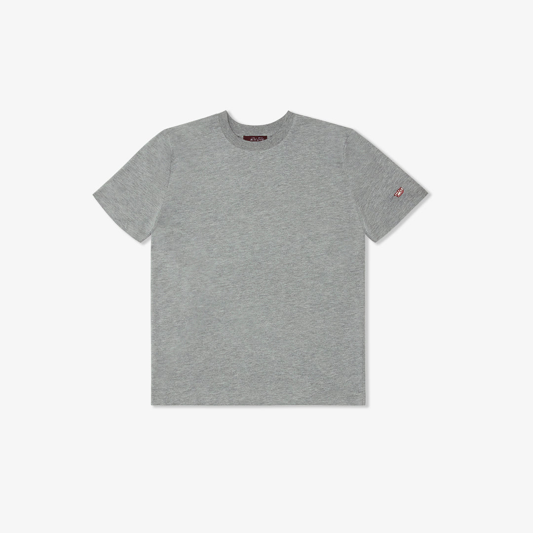 Men's Retro Gym Tee - Heather Grey