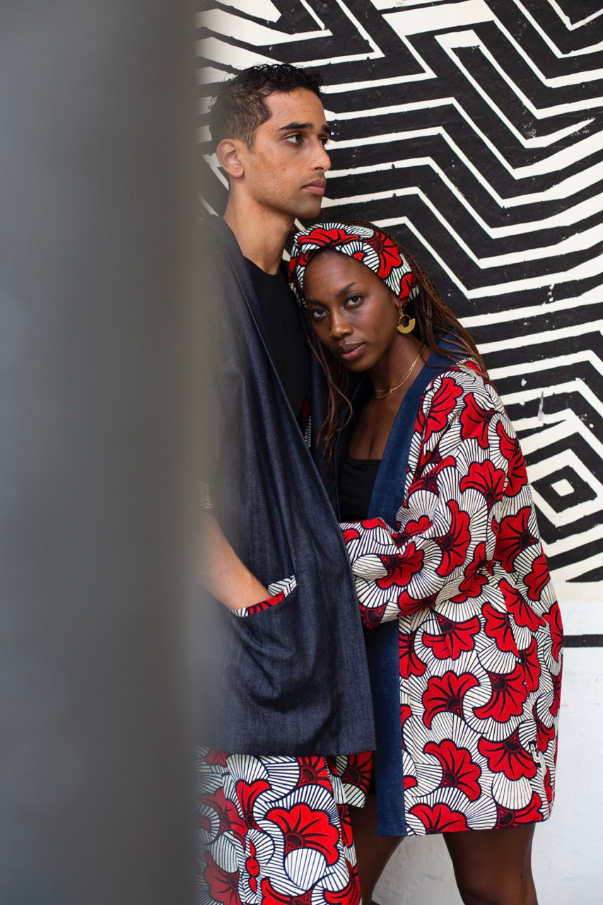 Coloriage - Reversible Kimono Jacket