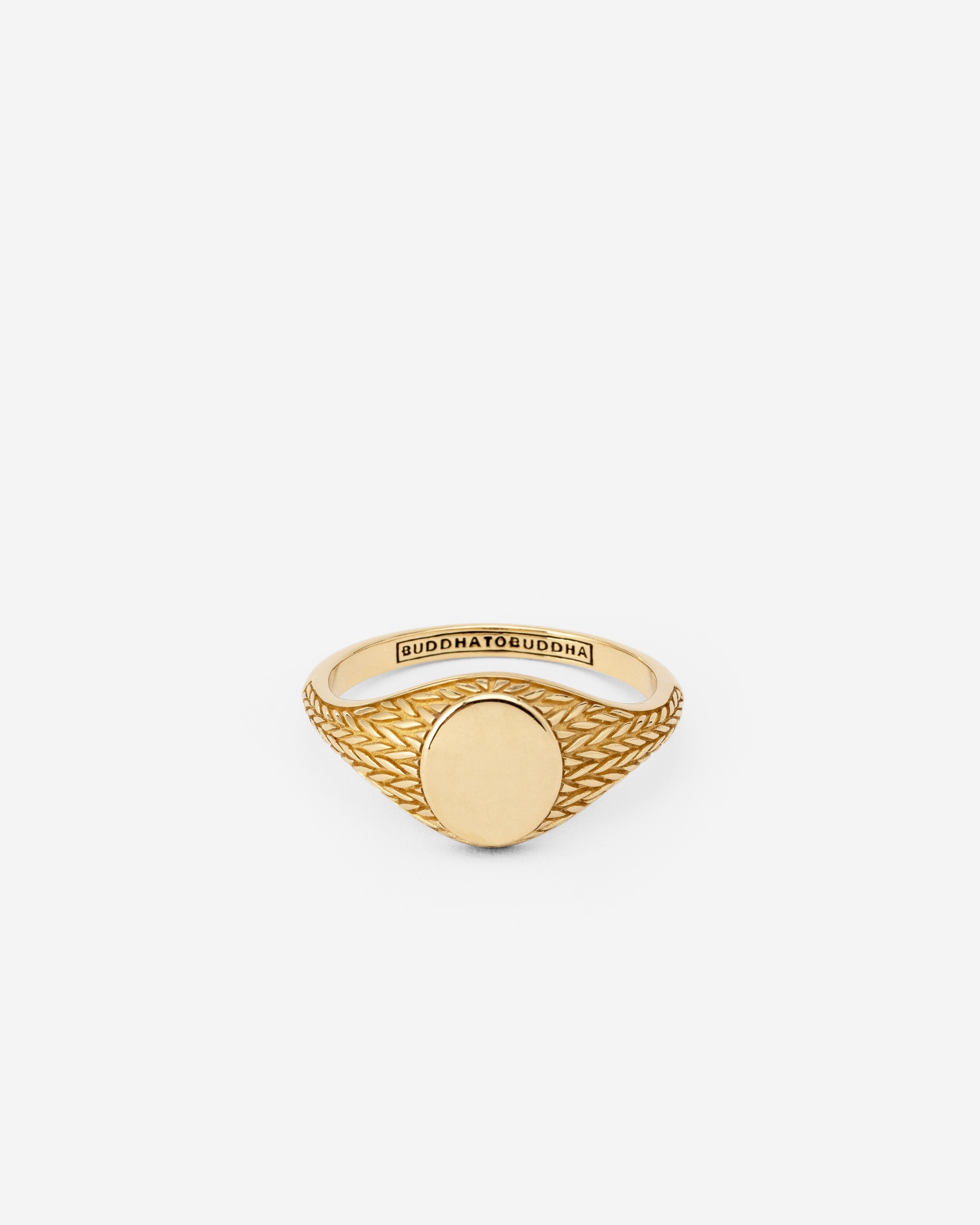 Ring Ellen Signet Gold YG 14ct