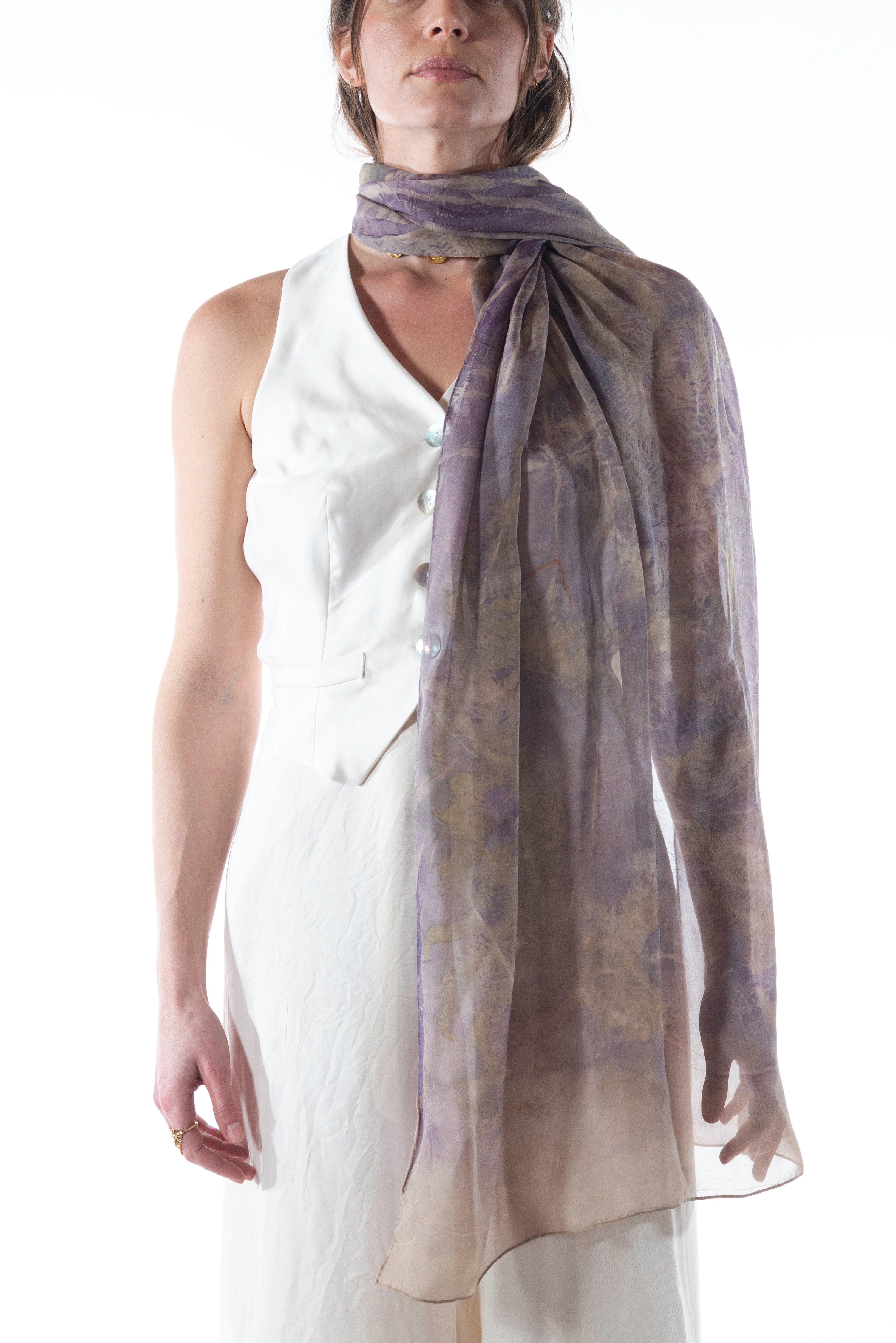 ADF Silk Scarf 170x75cm