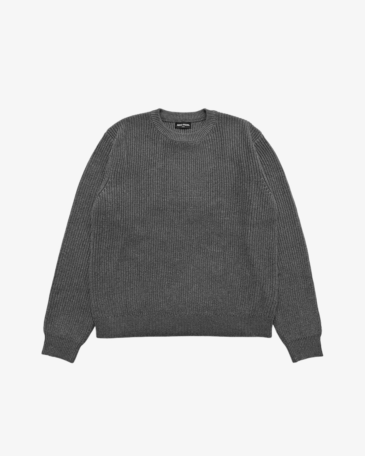 Stone Gray Knit Sweater