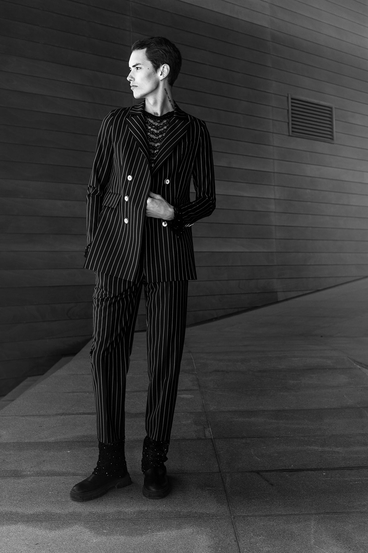 Striped trousers ÔKarl'