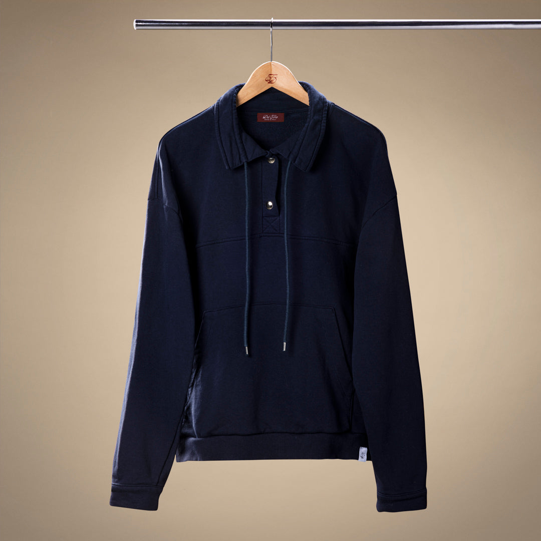 Men's Sailor Sweatshirt - Navy