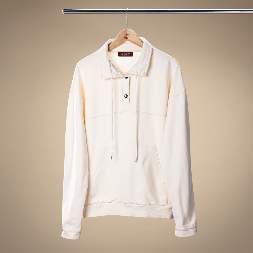 Men's Sailor Sweatshirt - Vintage White