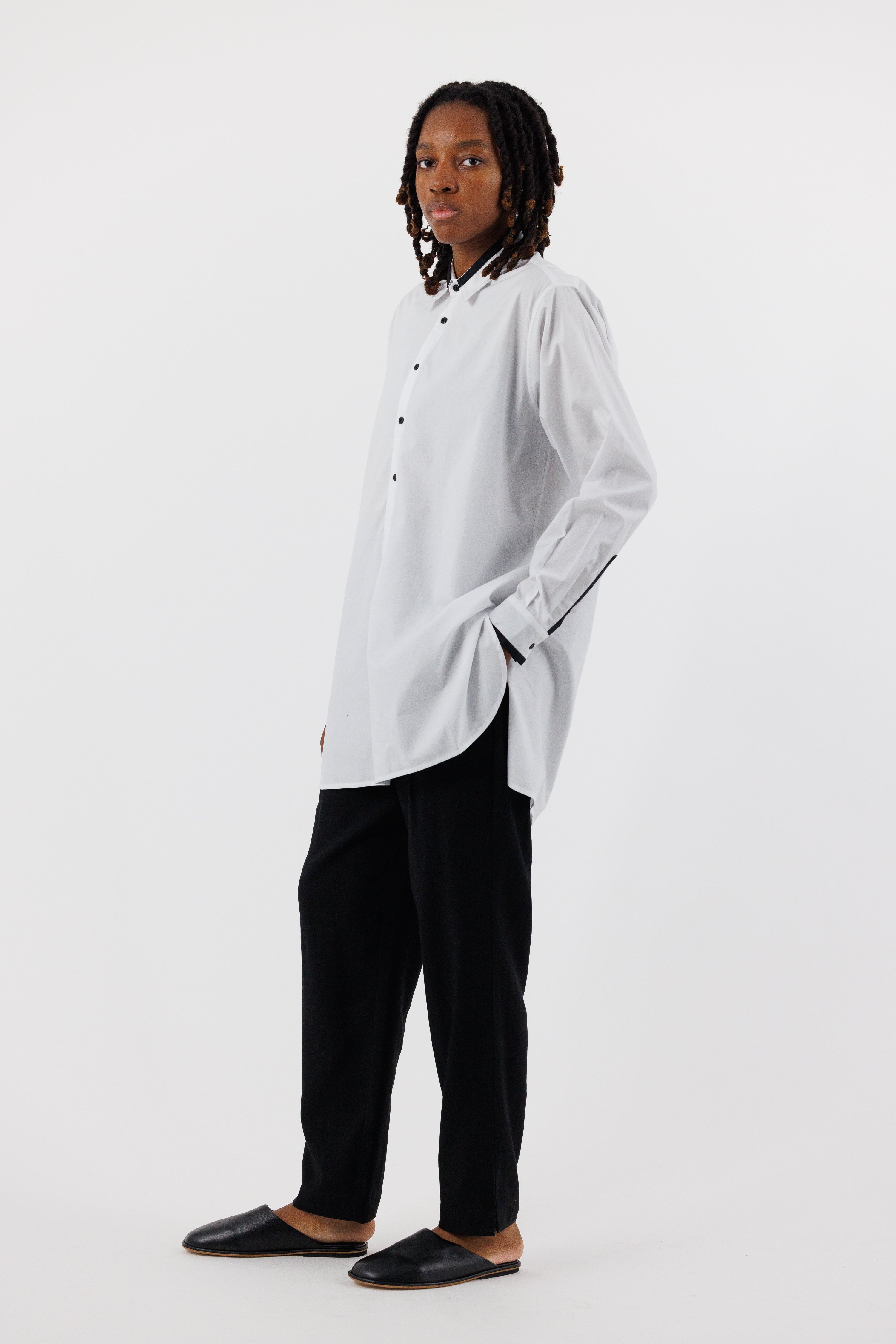 EMT -COLLARED TUNIC SHIRT