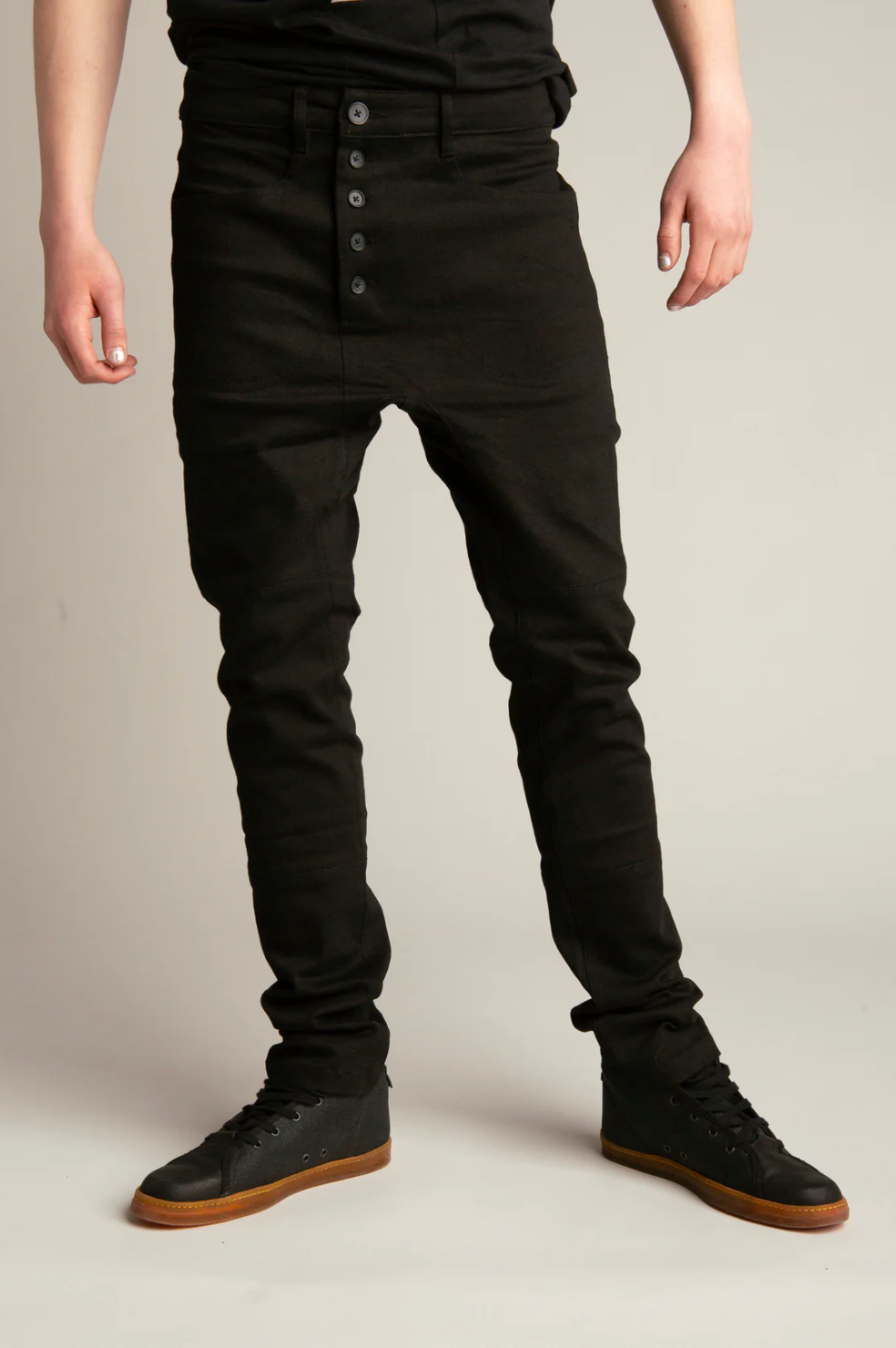 Mens Asymmetrical Jeans