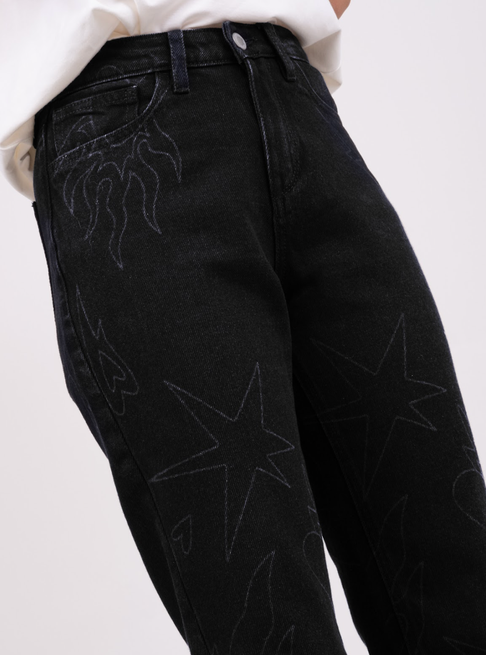 Jeans On fire
