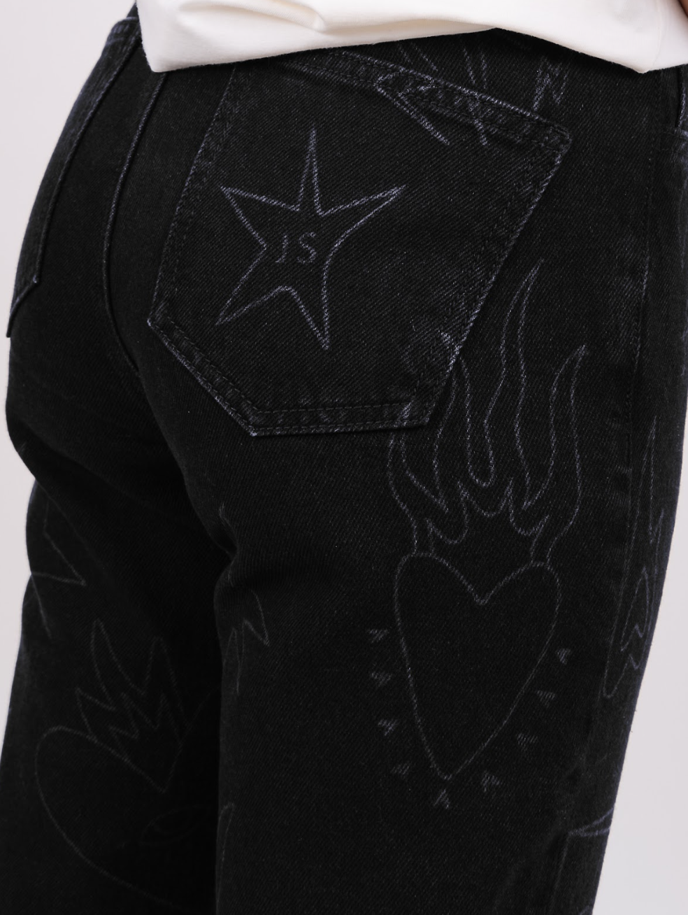 Jeans On fire