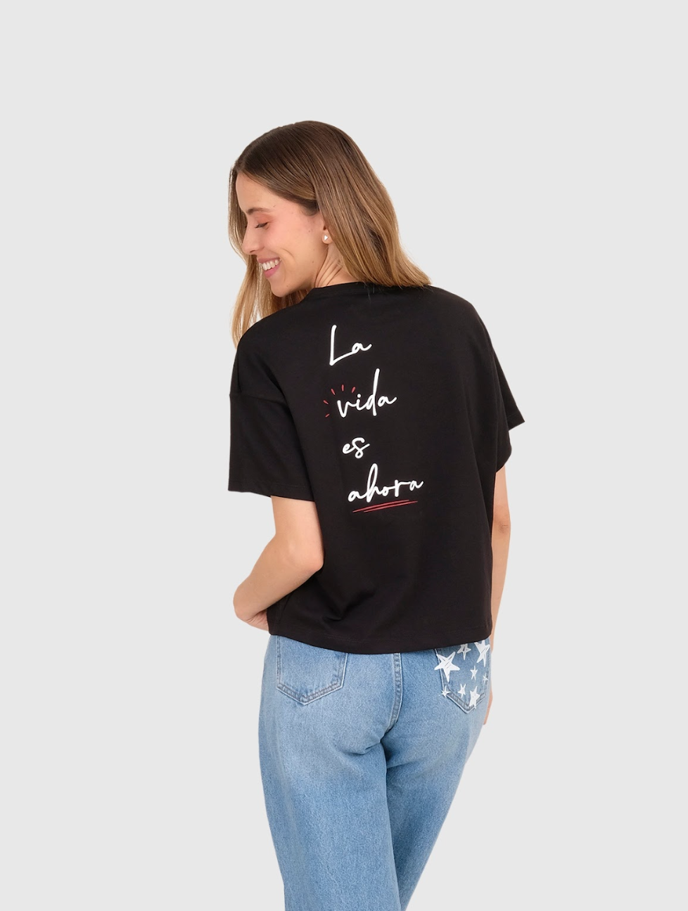 T-shirt La vida es ahora