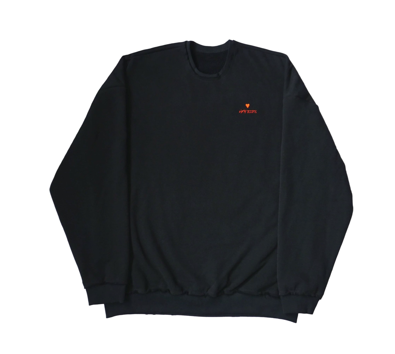 Distressed With Care Crewneck