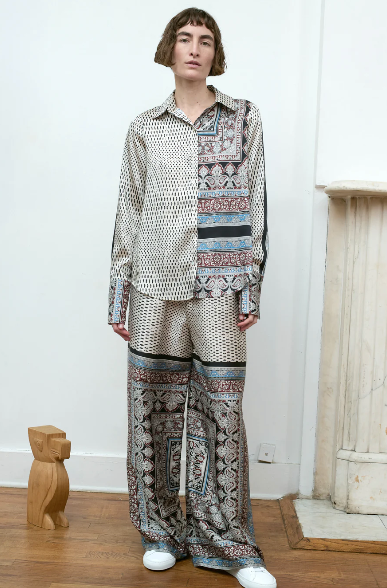 FLARE PRINT PANT