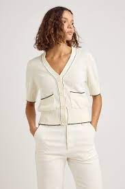 TRLE- Short Sleeve Cardigan