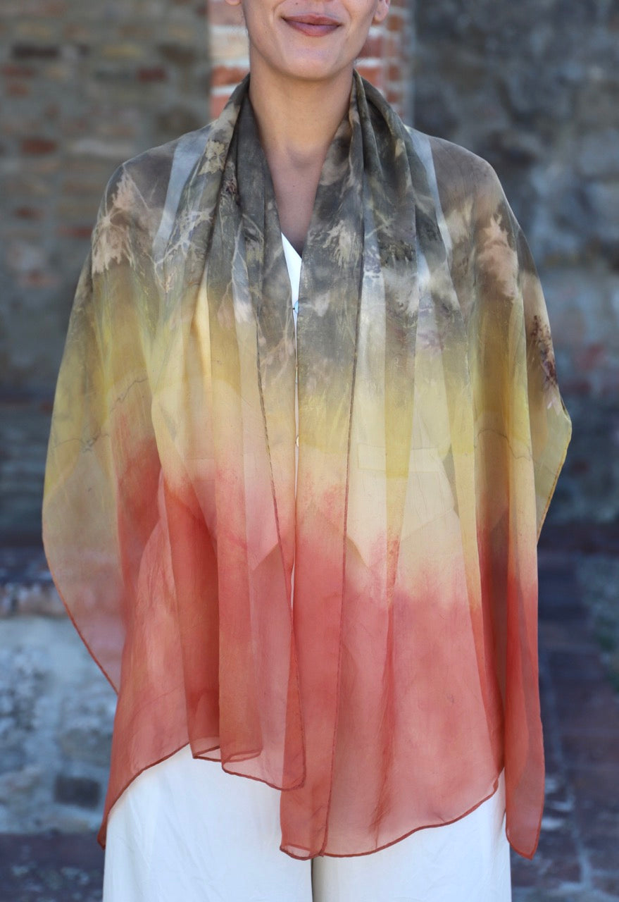 ADF Silk Scarf   175x70 cm