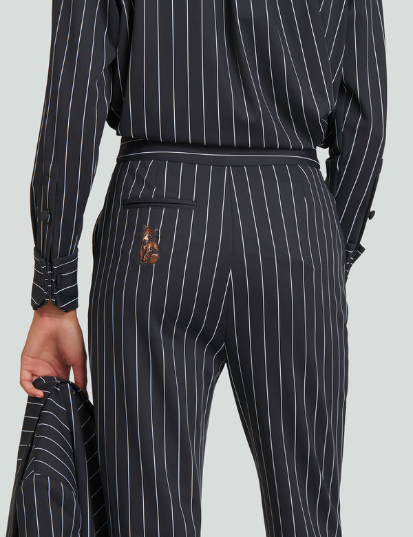 STRIPED NIGHT PANT