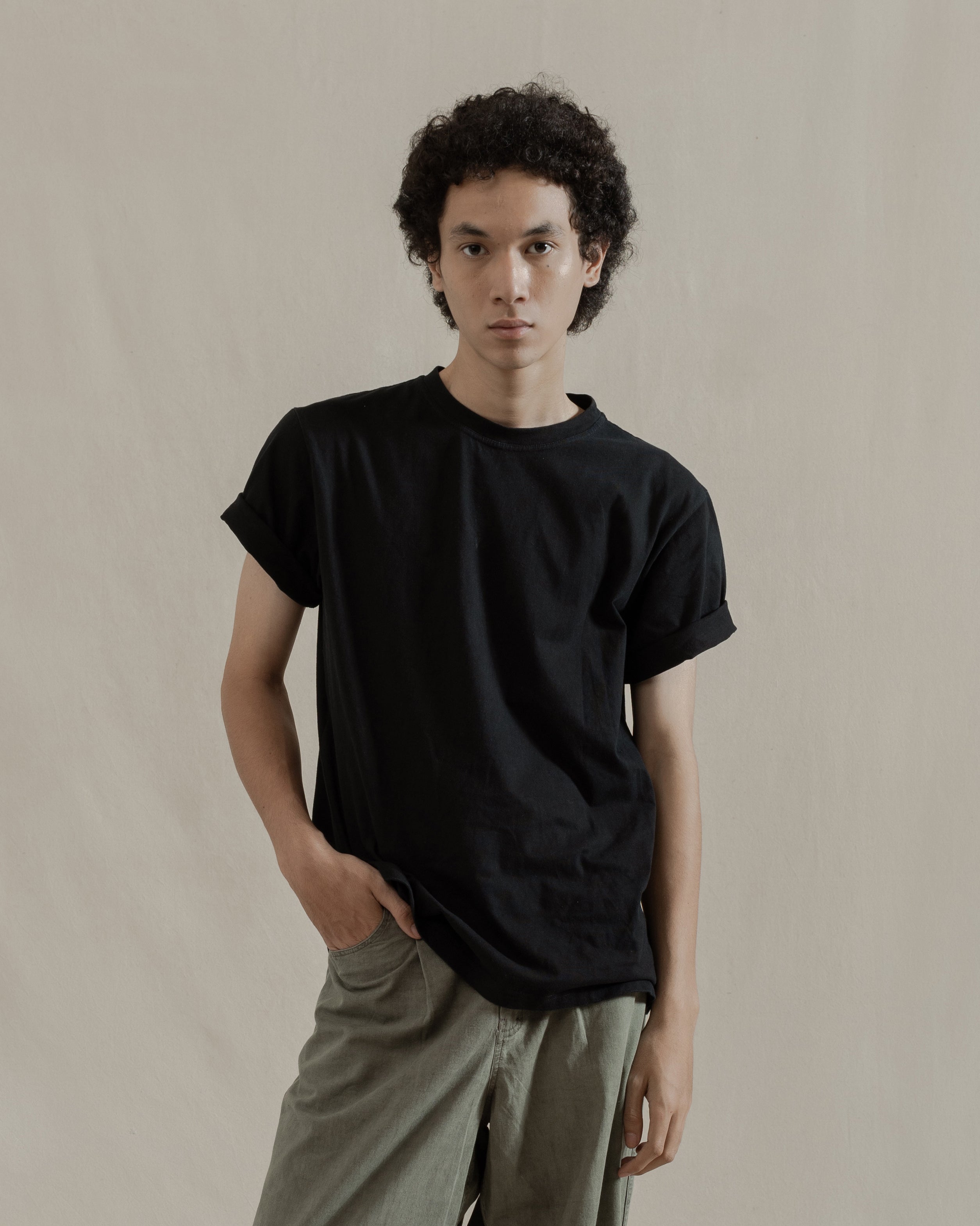 HARA - Tshirt - Indigo Black - Organic Cotton