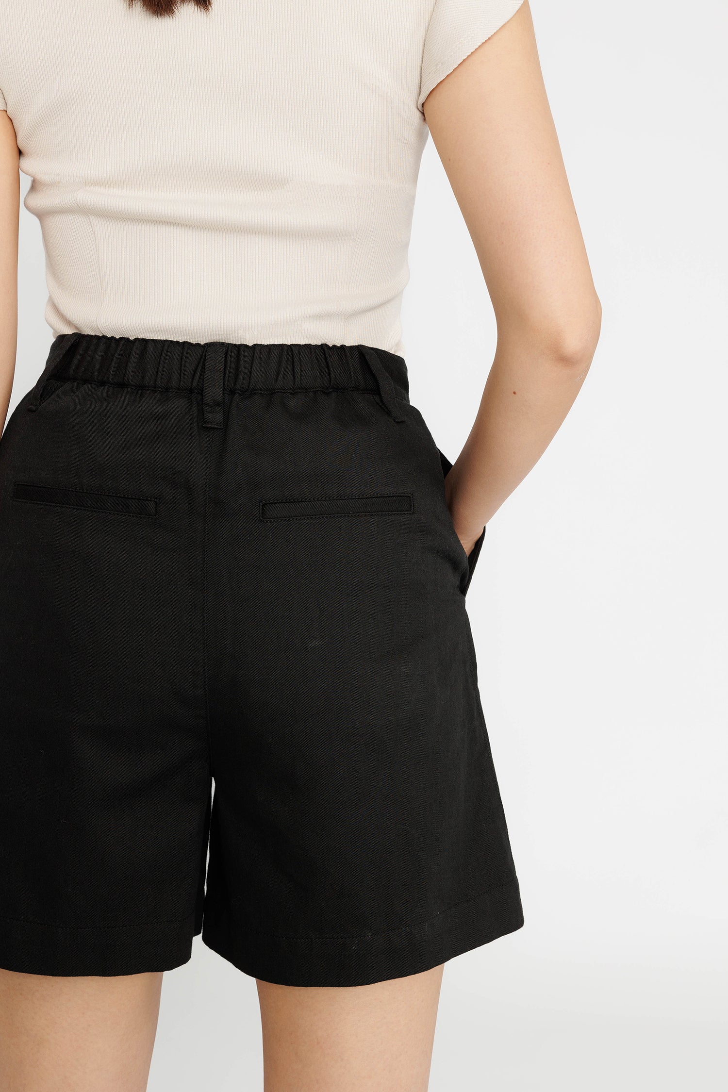 High-waist Tailored Short