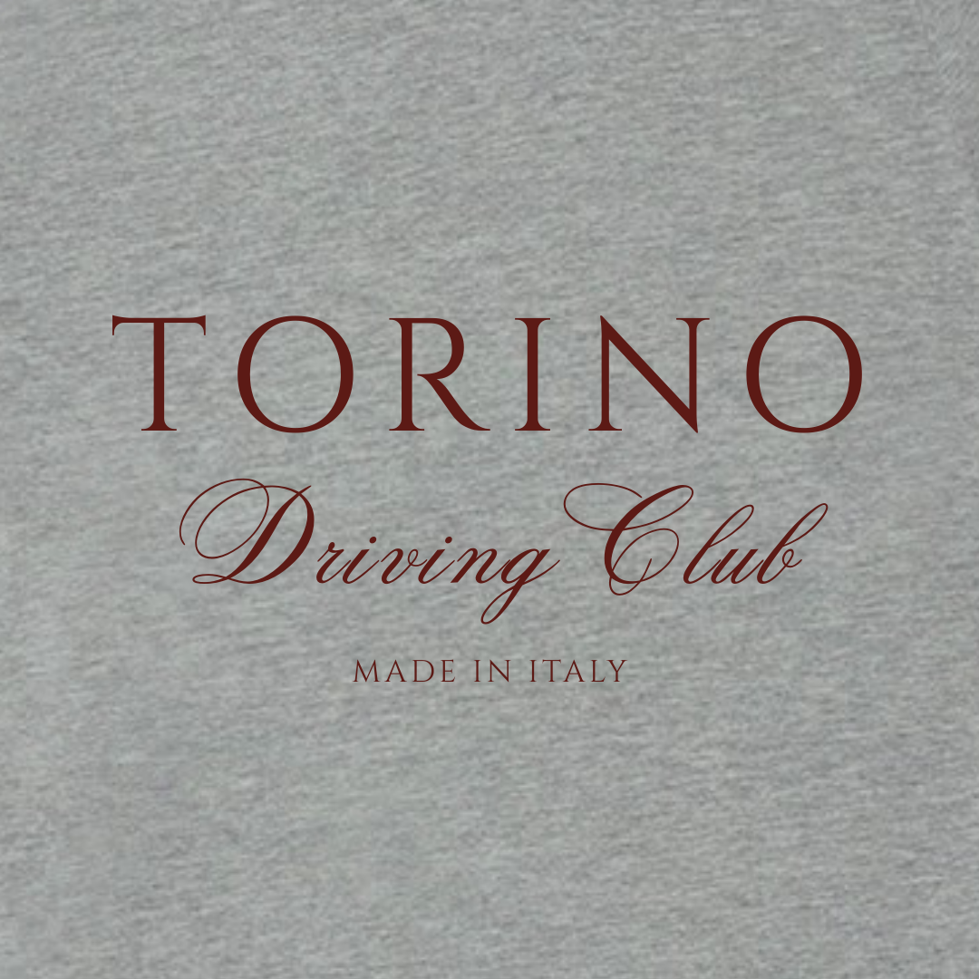 Torino Driving Club Tee - Heather Grey