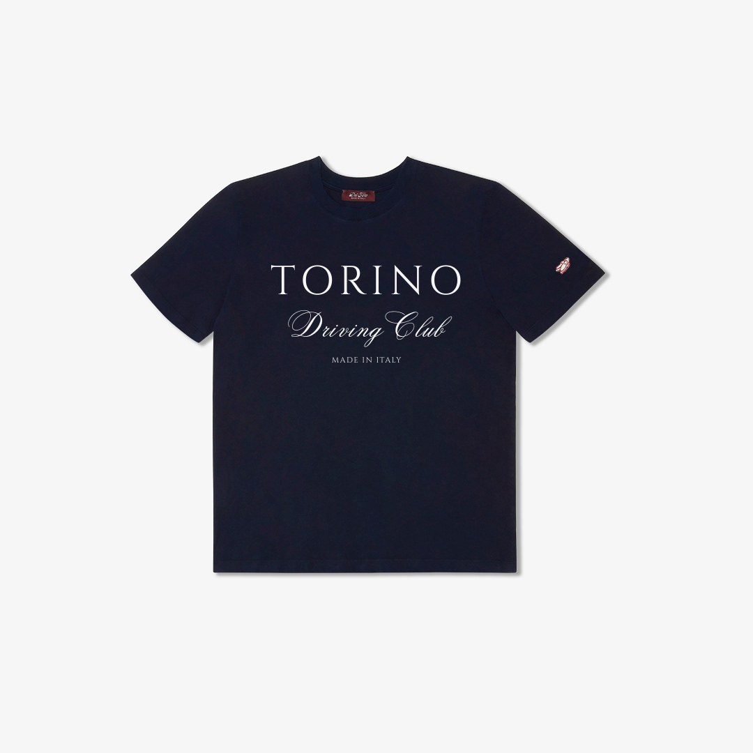 Torino Driving Club Tee - Navy