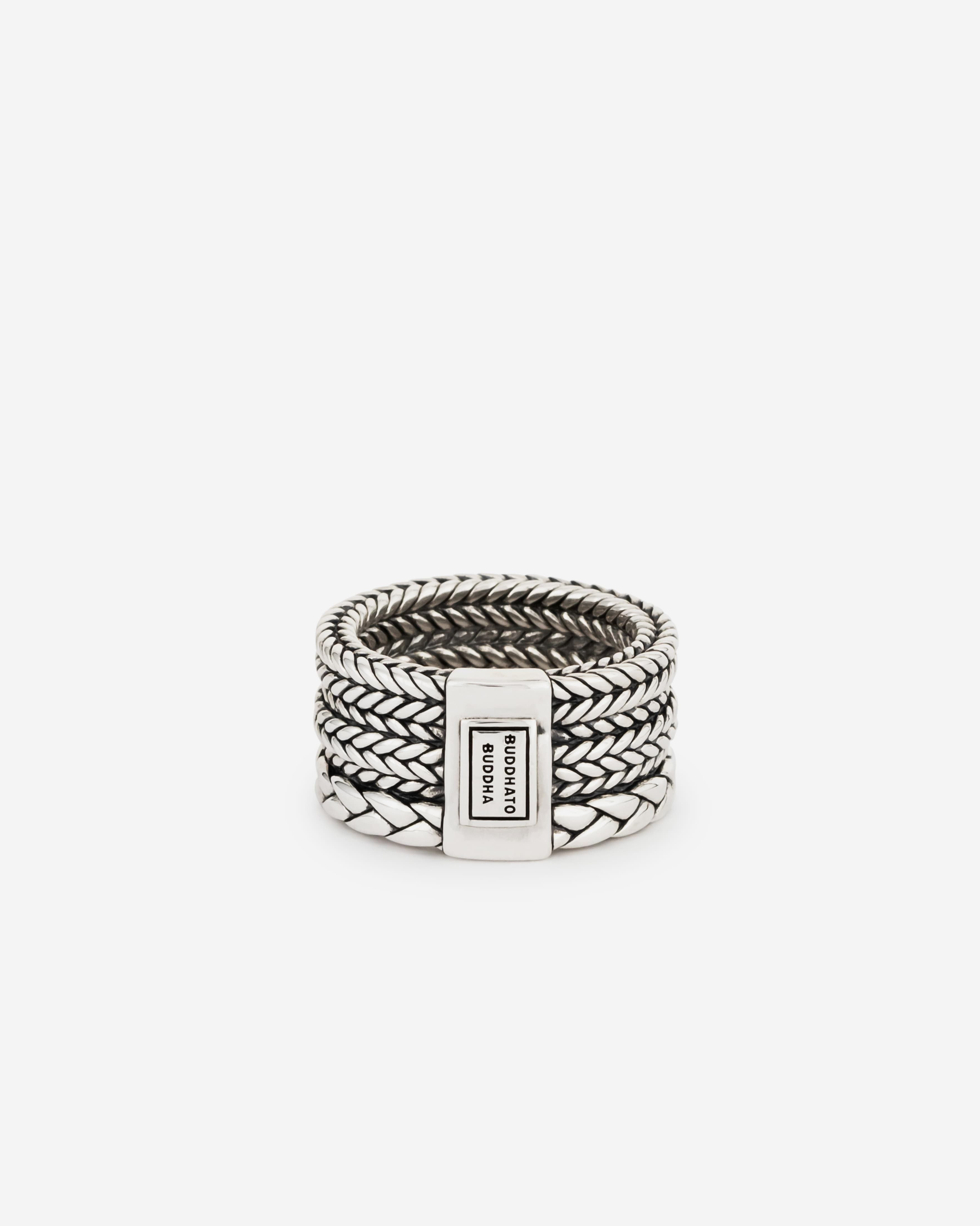 Triple Mini Ring Silver