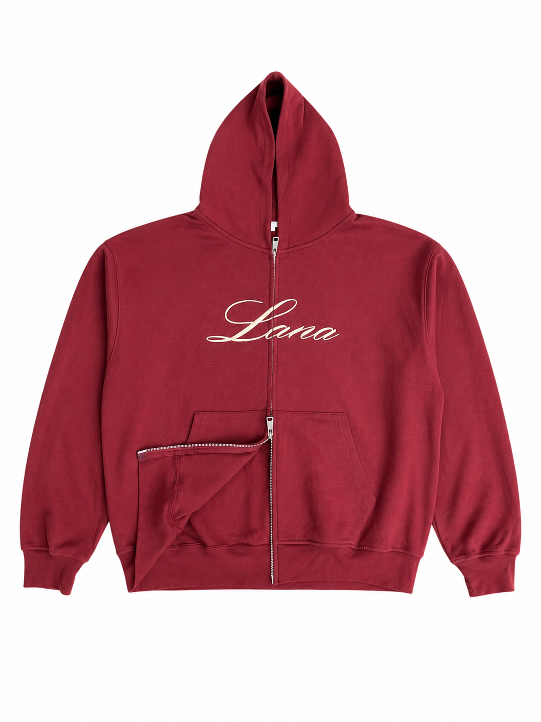 TWO-WAY ZIP HOODIE