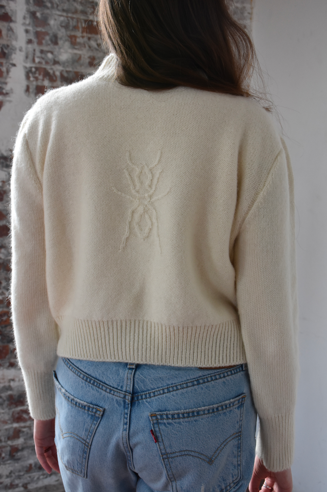 Undyed Emblem Sweater // ANT