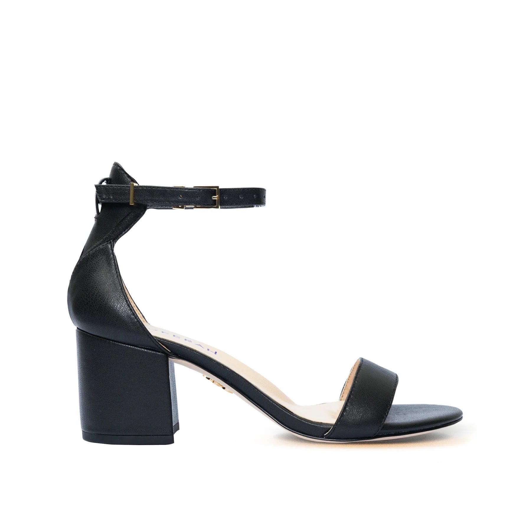 DIAN BLOCK HEEL SANDAL in Apple Leather