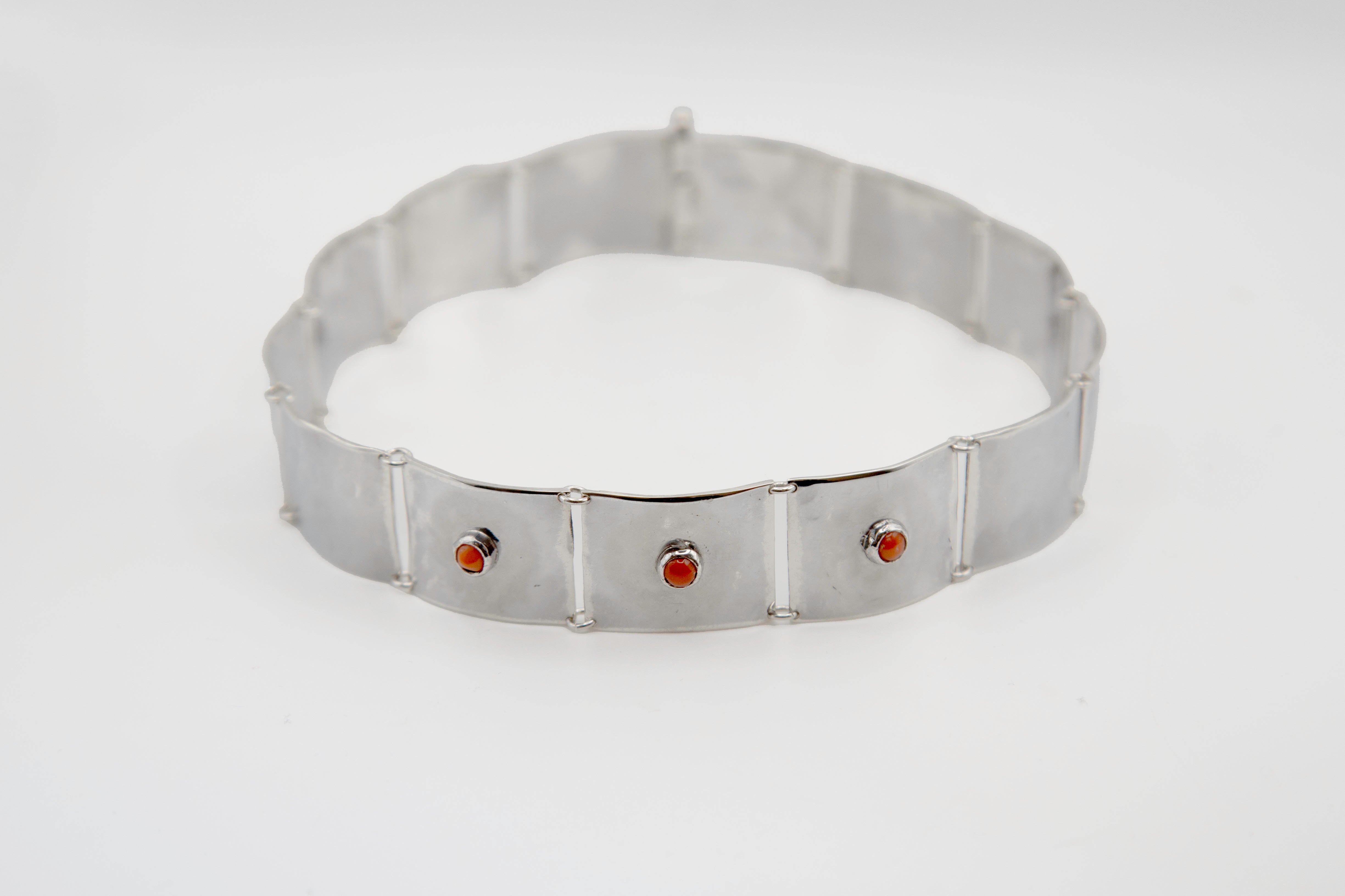 VOYAGE CORAL 925 Sterling Silver Necklace