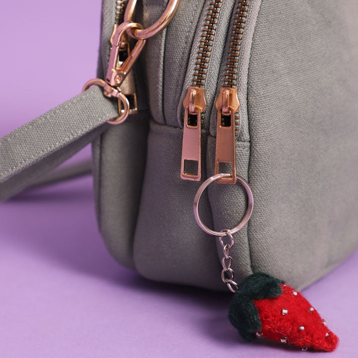 Strawberry Keychain