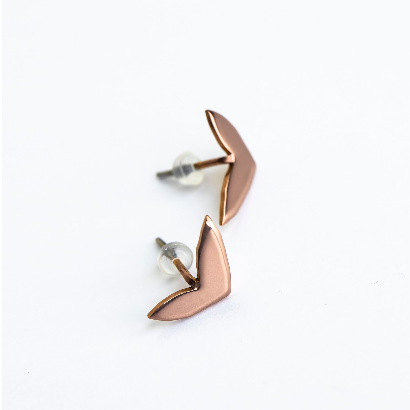 Vola Rose Gold Earrings