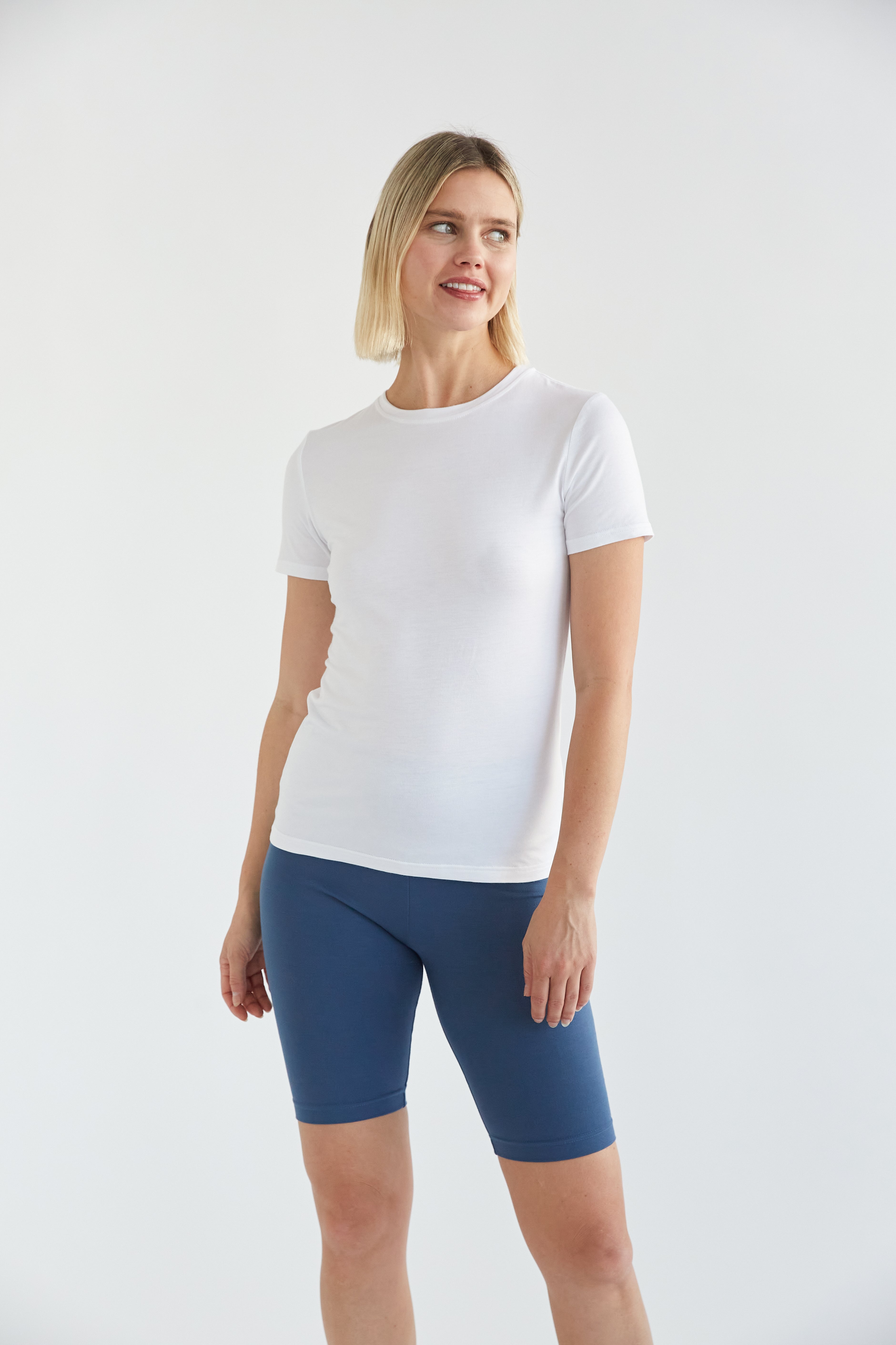 Bamboo Women's Crew Neck Tee