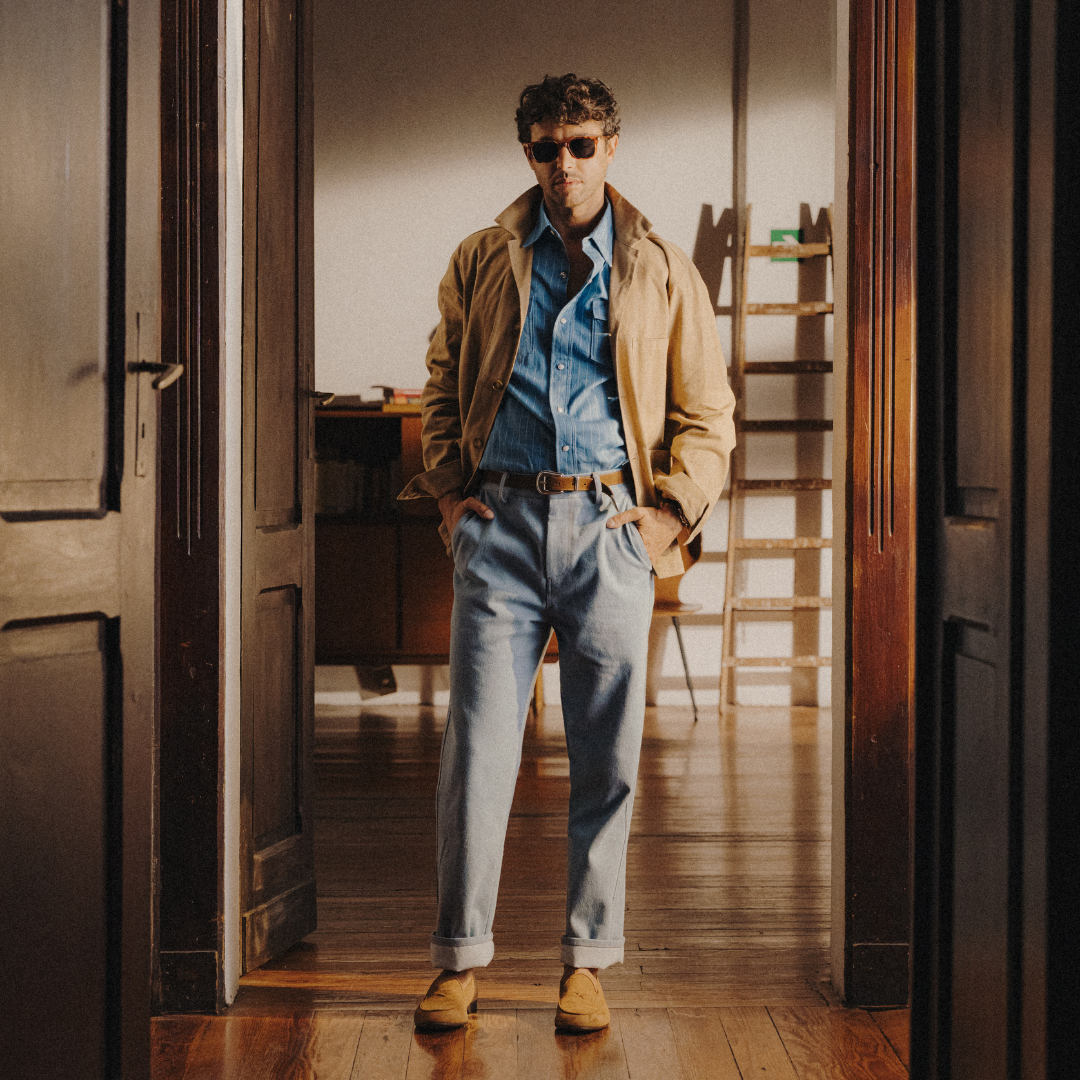 Men's Loafer Jacket - Tobacco