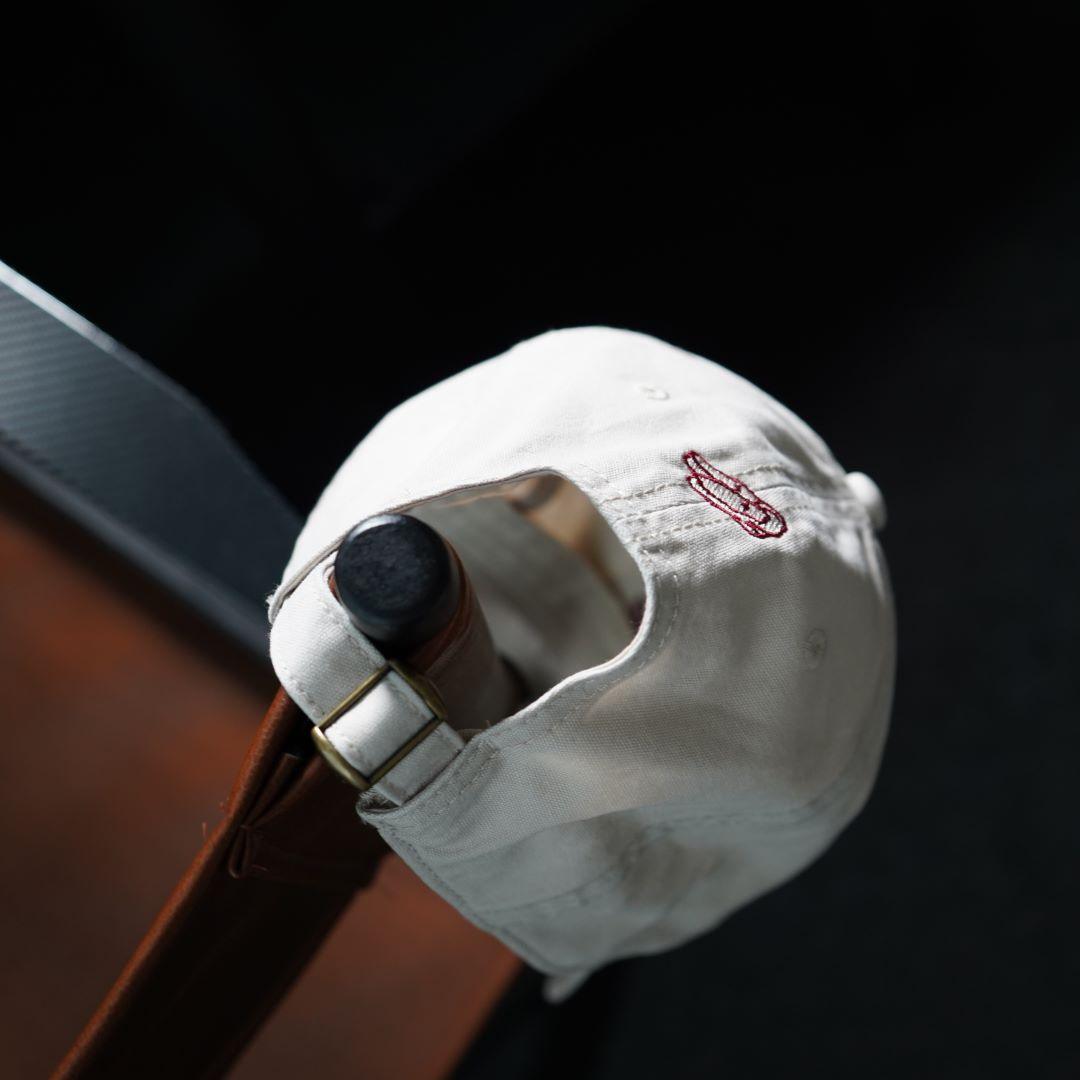 Loafer Logo Dad Hat - White