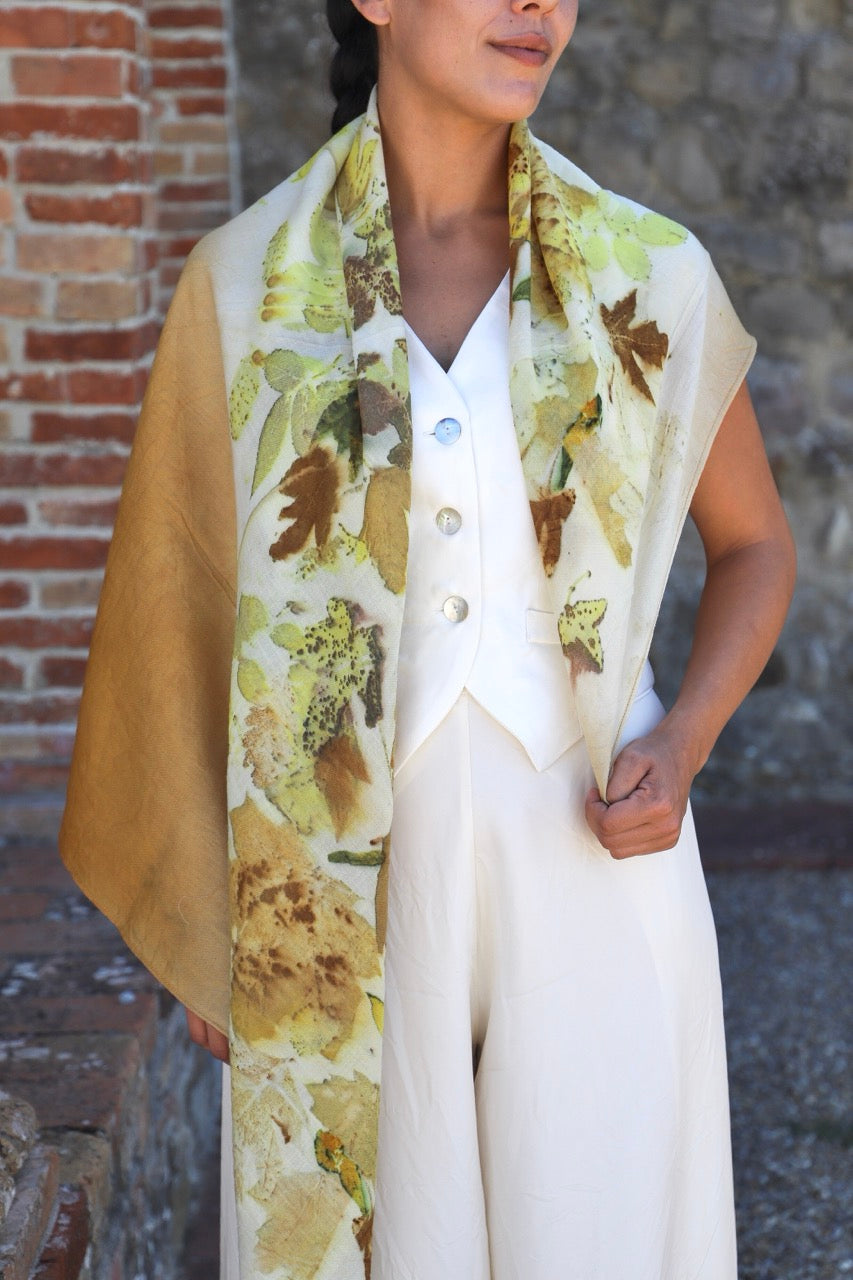Wool Scarf   120x120 cm