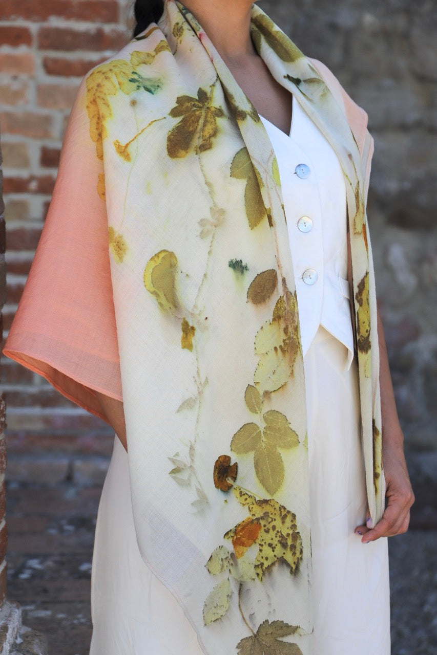 Wool Scarf   120x120 cm