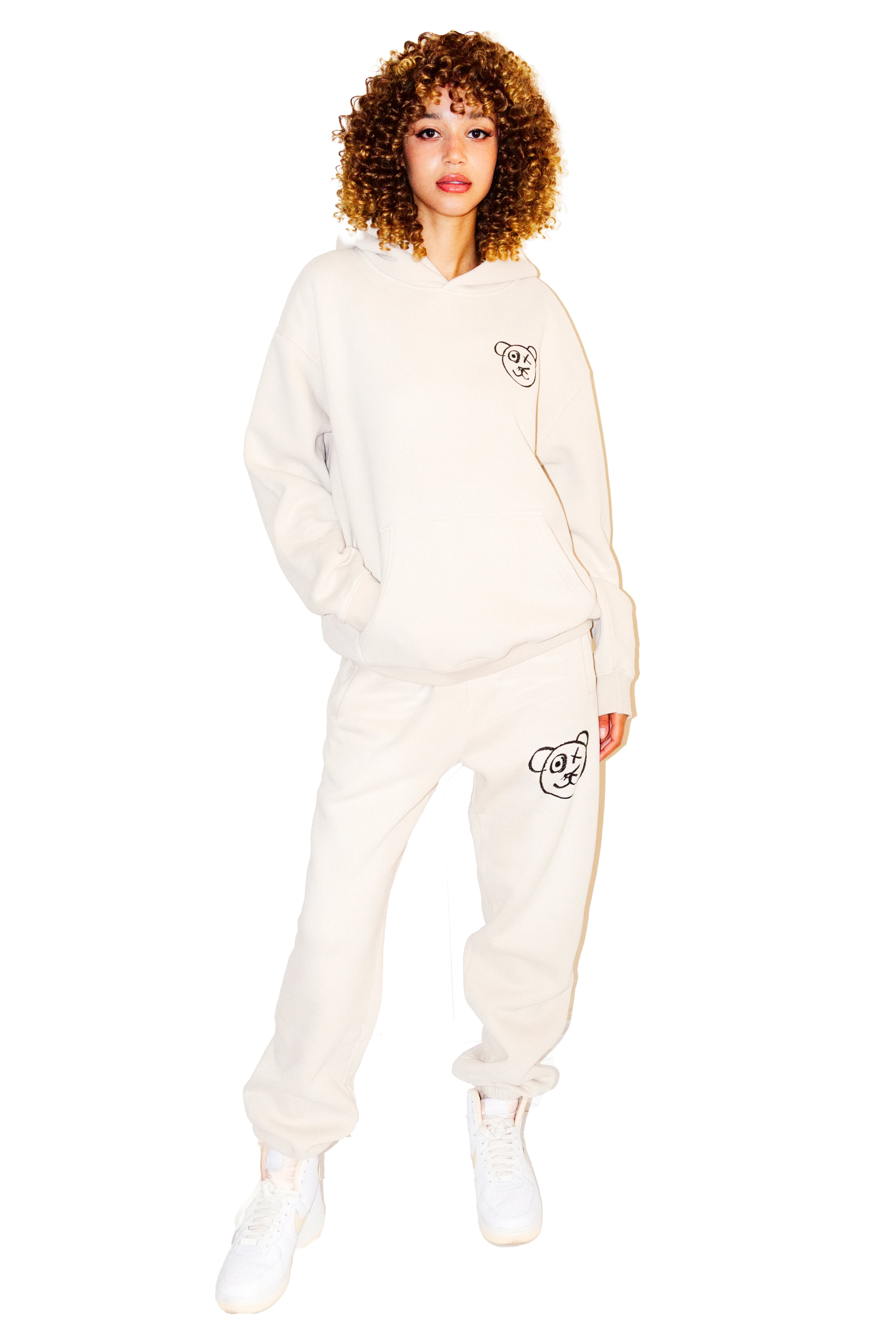 Graffiti Bear 100% Cotton Double Sided Tracksuit Pants