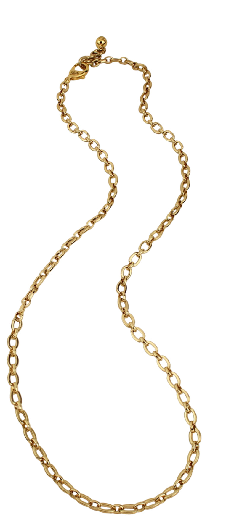PLAZA ANTIQUE GOLD NECKLACE BASE