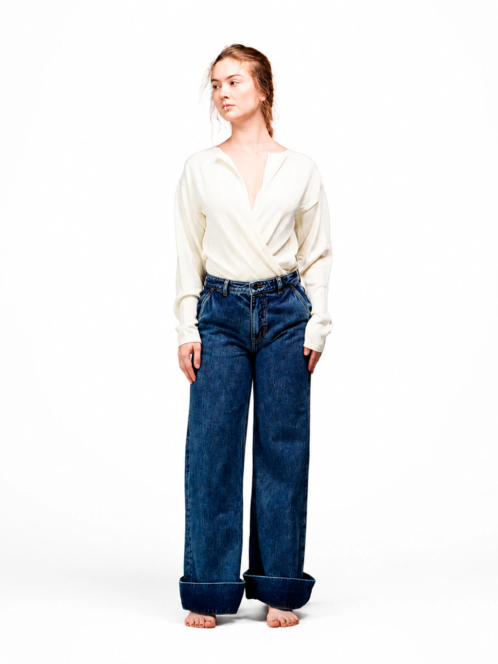 WIDE LEG PRUNA DE AGUA