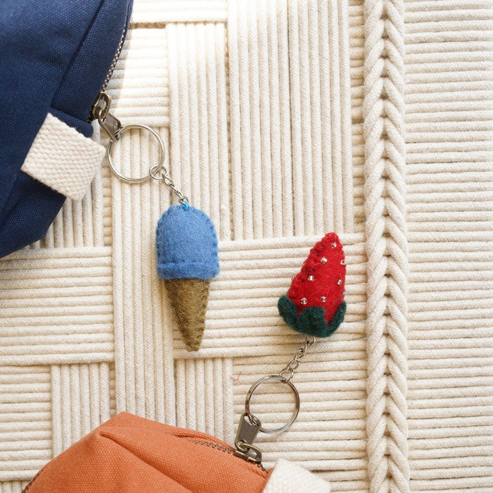 Ice Cream Keychain