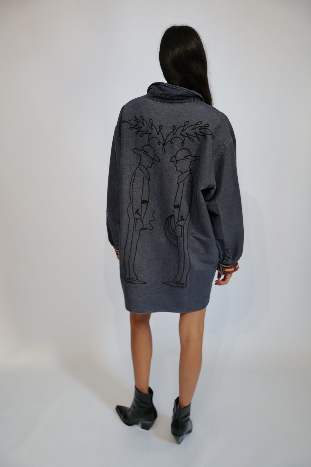 Two Cowboys Flannel Shacket