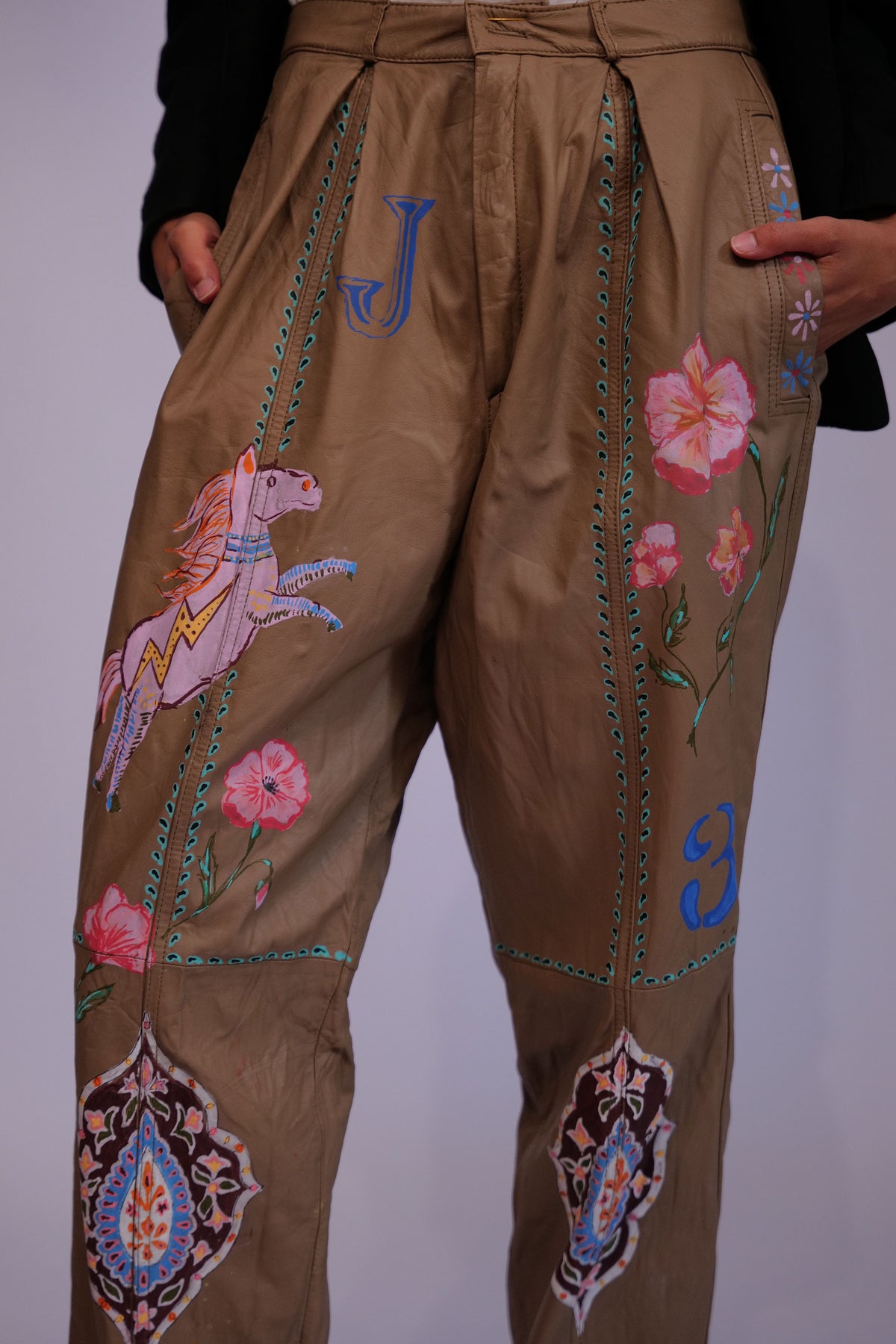 Lucky You Leather Pants