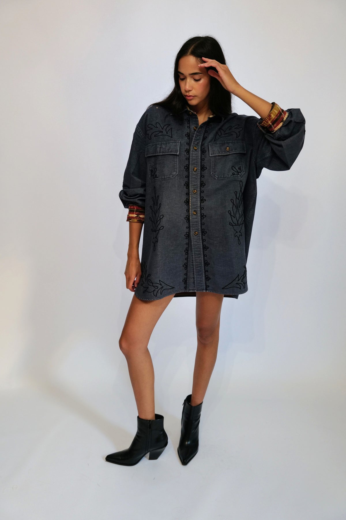 Two Cowboys Flannel Shacket