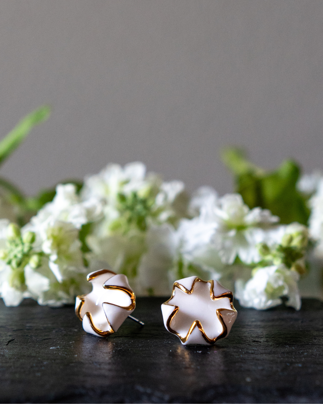 Dahlia Studs