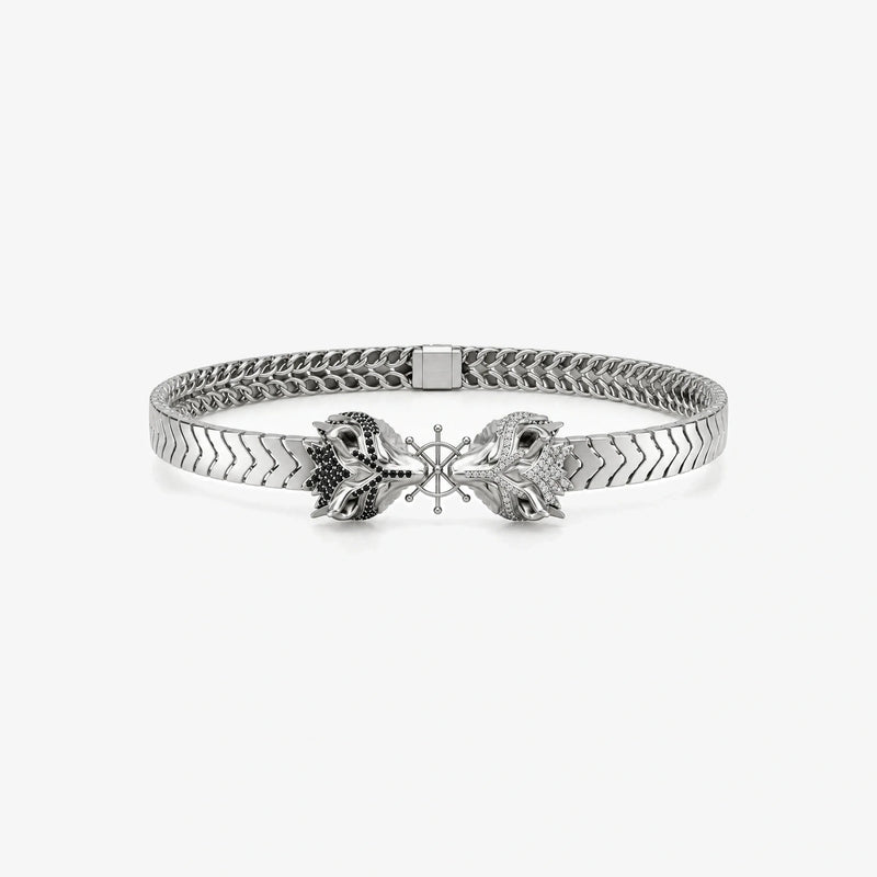Divine Dogs Bracelet – Silver