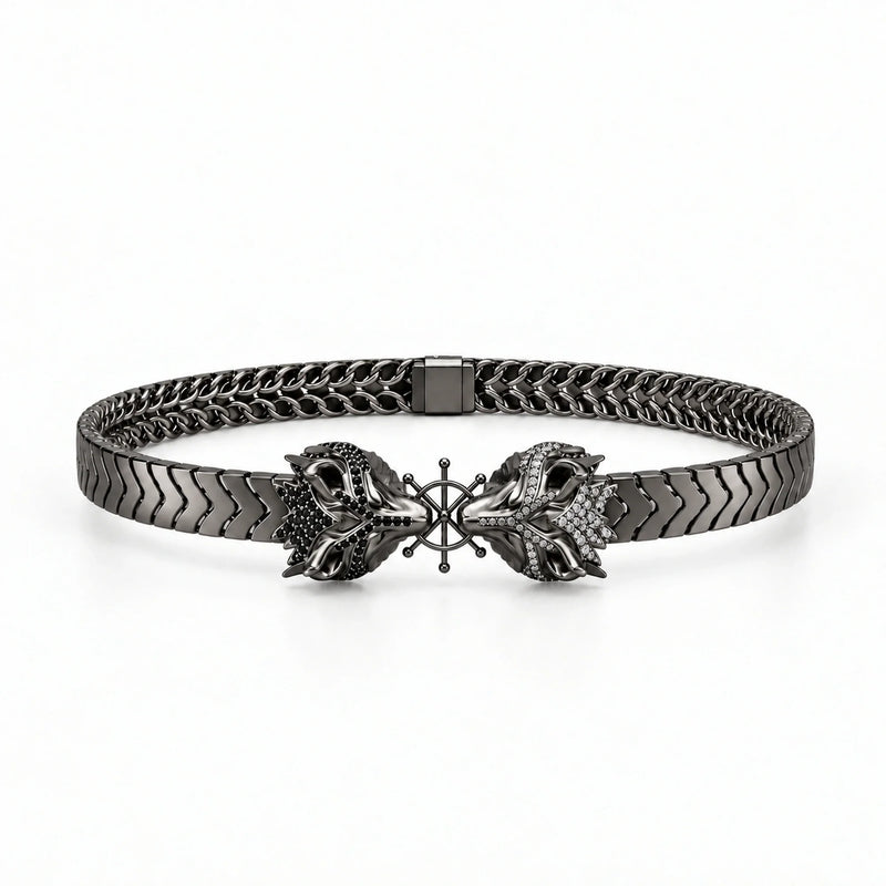 Divine Dogs Bracelet – Royal Black