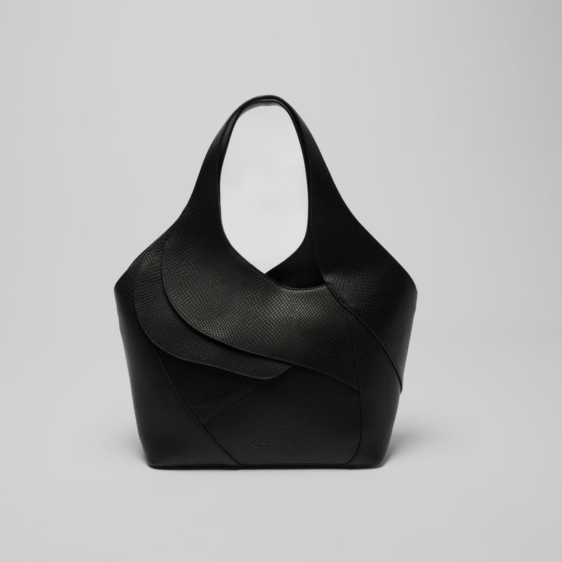 Flower Tote Azalea – Black
